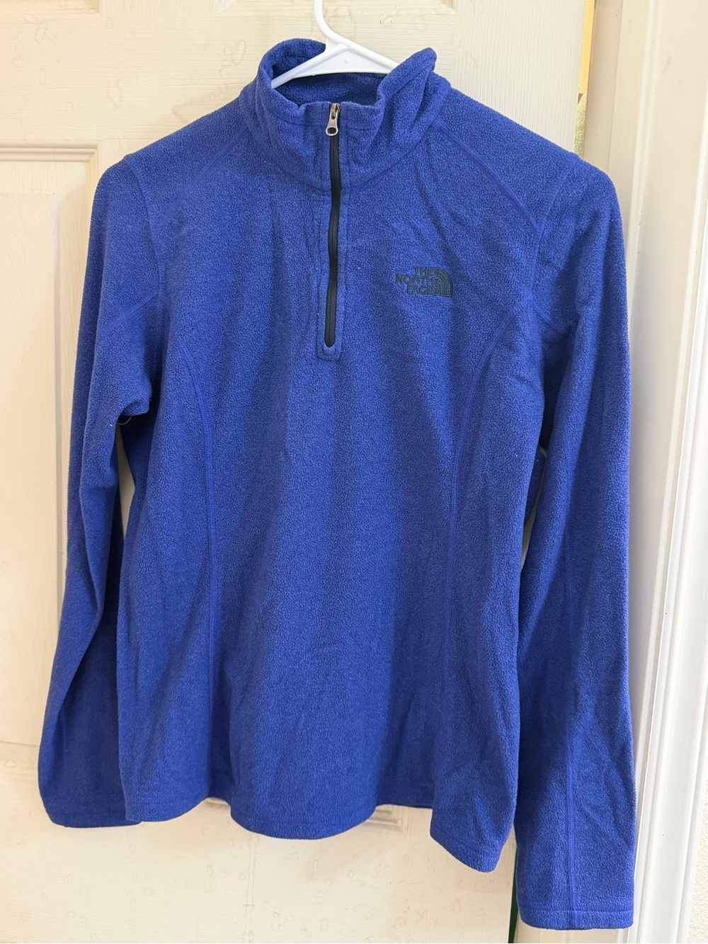 The North Face Royal Blue Quarter-Zip Fleece Pullover